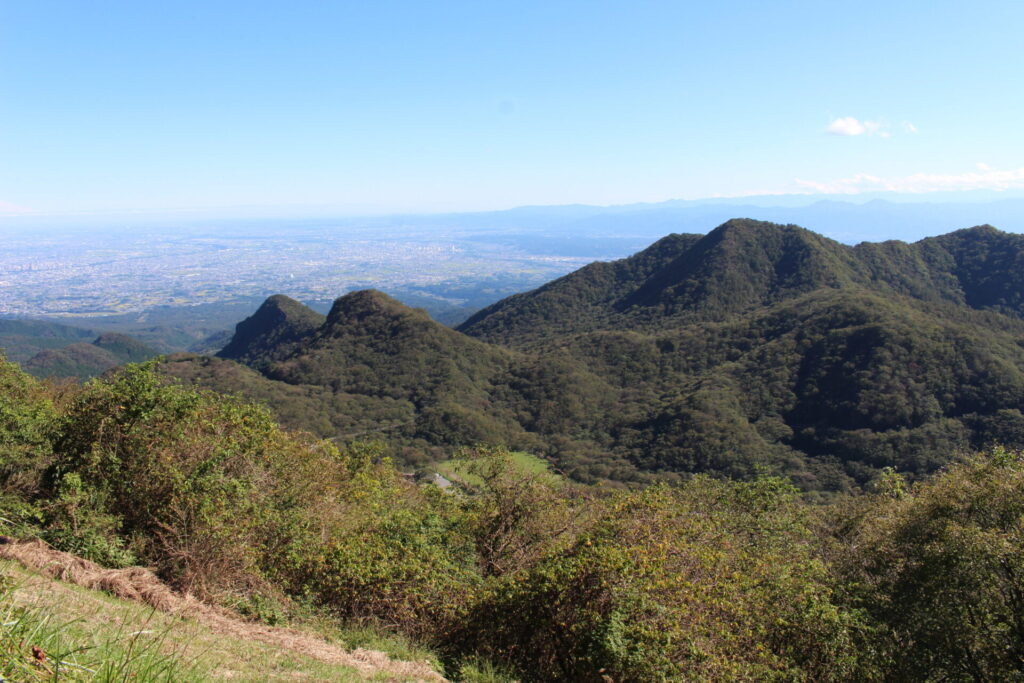榛名山からの景色