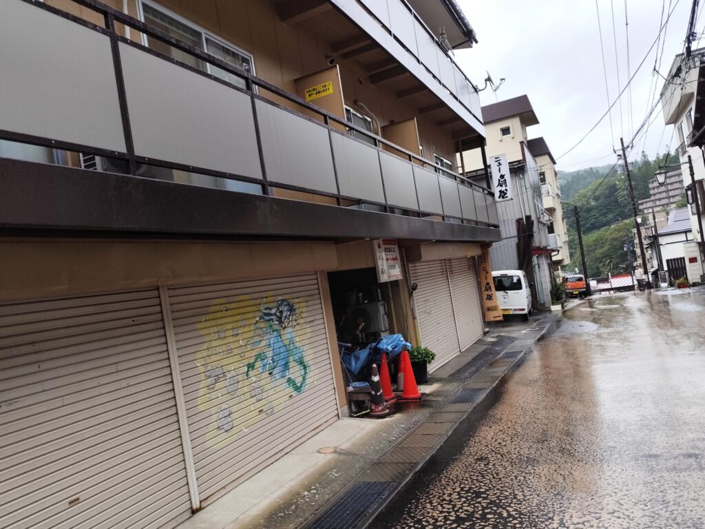 ニュー扇屋裏側