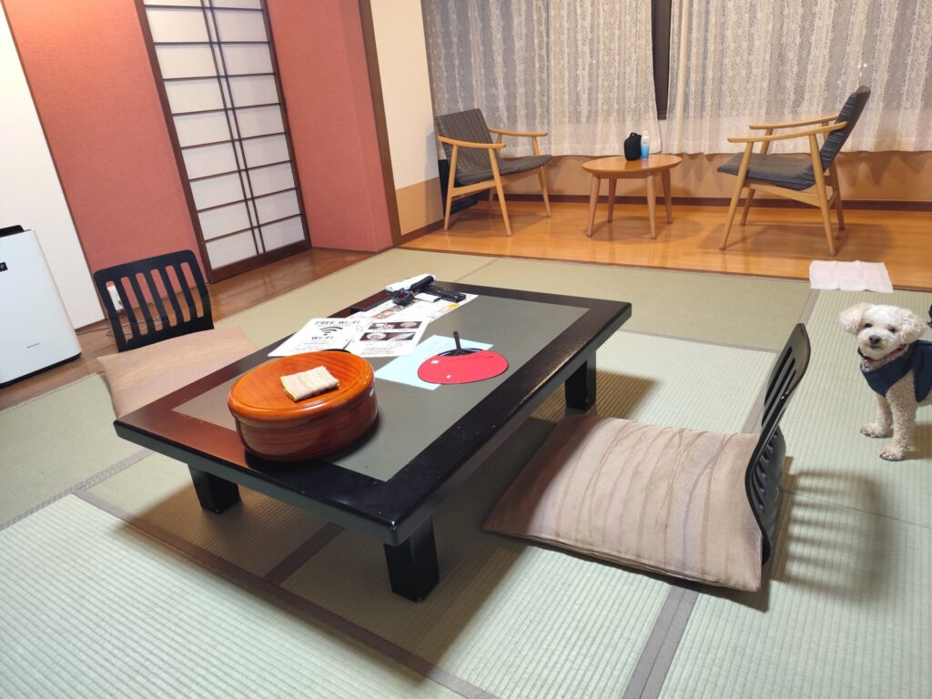 美松館の犬OK部屋